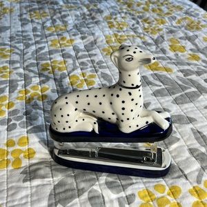 Anthropologie Dalmatian Dog Stapler